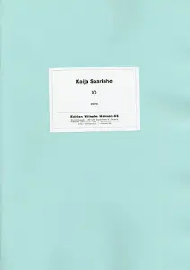 Kaija Saariaho: Io (Score)