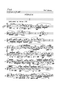 Bent Sørensen: Mädelein (Parts)