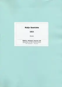 Kaija Saariaho: Maa (Score)