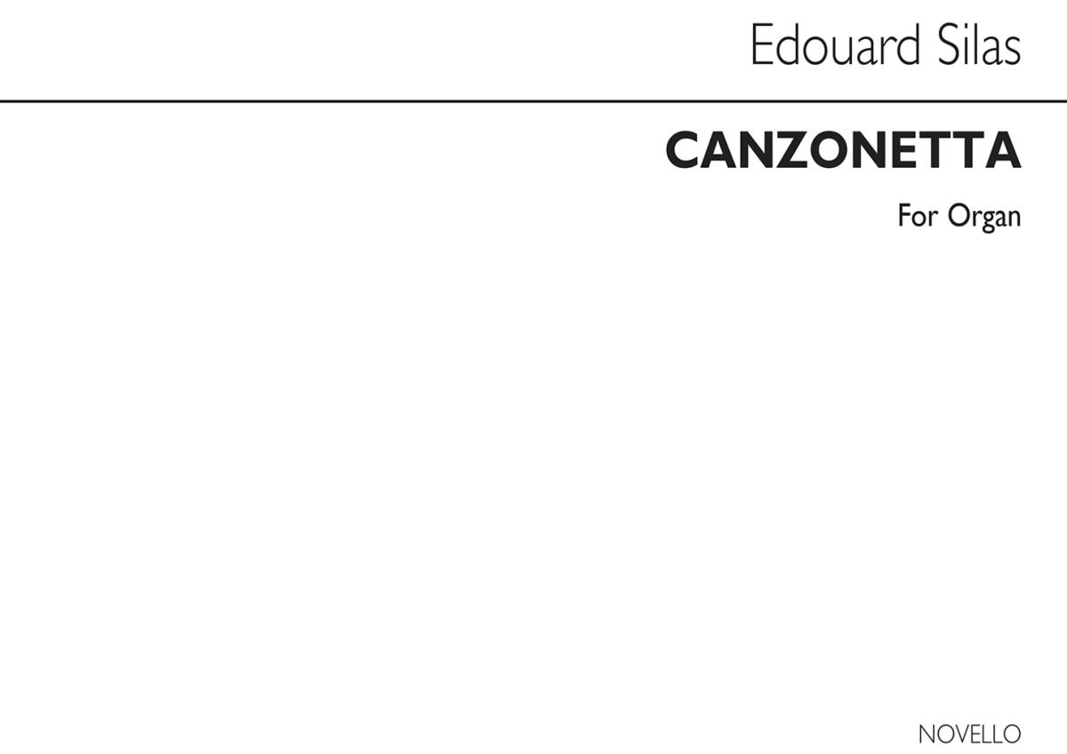 Silas, E Canzonetta Organ
