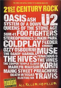 21st Century Rock Chord Songbook Slipcase