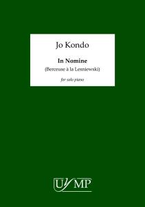 Jo Kondo: In Nomine (Berceuse à la Lesniewski)