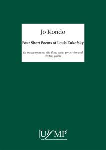 Jo Kondo: Four Short Poems Of Louis Zukofsky