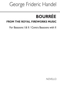 George Frideric Handel: Bourree From The Fireworks Music (Bsn)