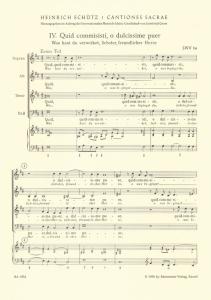 Heinrich Schütz: Passionsmotetten SWV 56-60