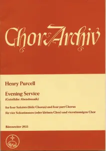 Henry Purcell: Evening Service