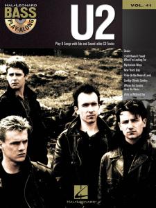 Bass Play-Along Volume 41: U2