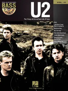Bass Play-Along Volume 41: U2