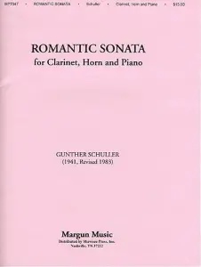 Gunther Schuller: Romantic Sonata For Clarinet, Horn And Piano