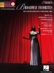 Pro Vocal Women's Edition Volume 41: Broadway Favourites