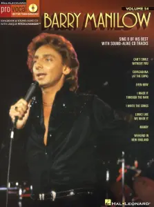Barry Manilow: Pro Vocal Men's Edition Volume 54