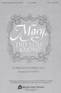 Buddy Greene: Mary, Did You Know? (SSA)