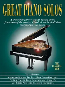 Great Piano Solos - The Classical Book