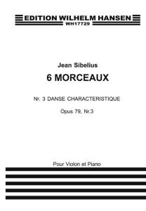 Jean Sibelius: Danse Caracteristique (6 Morceaux) Op.79 No.3