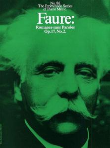 Faure: Romance Sans Paroles Op.17, No.2 (No.86)