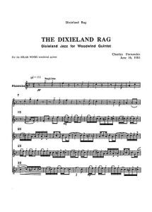 Charles Fernandez: The Dixieland Rag (Parts)
