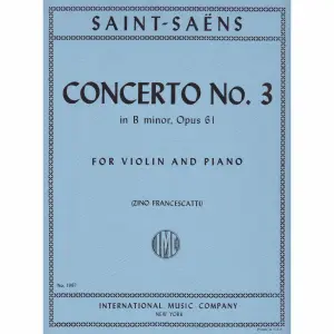 Violin Concerto No.3 B minor, op.61