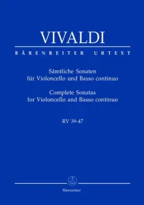 Sämtliche Sonaten für Violoncello und Basso continuo
