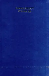 Henry Purcell: Duets, Dialogues And Trios - Purcell Society Volume 22B (Hardback