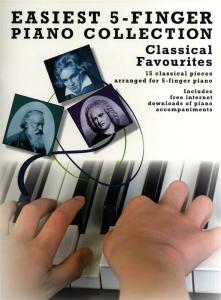 Easiest 5-Finger Piano Collection: Classical Favourites