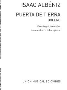 Albeniz: Puerta De Tierra Bolero (Amaz) for Bass Instrument and Piano