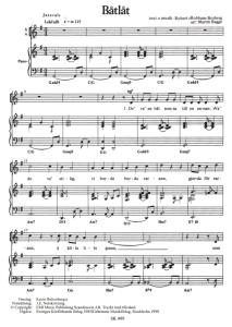 Båtlåt (SATB)