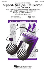 Signed, Sealed, Delivered I'm Yours