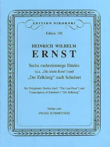 Heinrich Wilheim Ernst: Six Polyphonic Studies - Violin