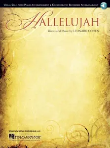 Leonard Cohen: Hallelujah - Vocal Solo/Piano Accompaniment (Book/Online Audio)