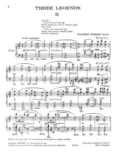 Worden, W^three Legends Op.33/2^pf