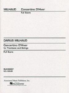 Darius Milhaud: Concertino D'Hiver Op.327 (Score)