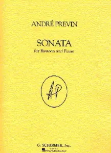 Andre Previn: Sonata For Bassoon And Piano