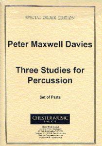 Peter Maxwell Davies: Three Studies For Percussion Parts