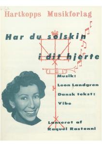 Leon Landgren: Har Du Solskin - I Dit Hjerte (In Your Heart)