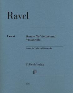 Maurice Ravel: Sonata For Violin And Violoncello