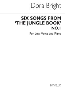 Bright, D Jungle Book Six Songs Low Voice And Piano