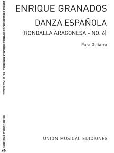 Granados: Danza Espanola No.6 Rondalla Aragonesa (Miguel Angel) for Guitar