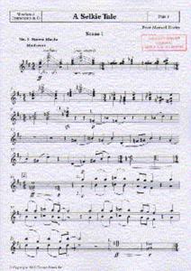 Peter Maxwell Davies: A Selkie Tale Bb Woodwind Instruments Part