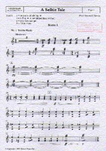 Peter Maxwell Davies: A Selkie Tale Glockenspiel And Chime Bars Part