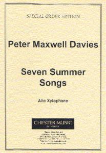 Peter Maxwell Davies: Seven Summer Songs Alto Xylophone Part