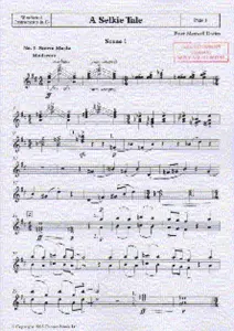 Peter Maxwell Davies: A Selkie Tale Bb Woodwind Instruments Part
