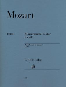W.A.Mozart: Pianosonat i G dur KV 283 (Piano Sonata In G KV 283 - Henle Urtext E