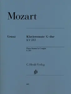 W.A.Mozart: Pianosonat i G dur KV 283 (Piano Sonata In G KV 283 - Henle Urtext E