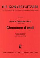 Johann Sebastian Bach: Chaconne In D Minor