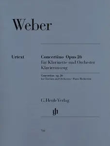 Carl Maria von Weber: Concertino op. 26 for Clarinet and Orchestra