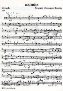 J.S. Bach: Bourrees (Cello Part)