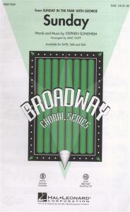 Stephen Sondheim: Sunday (Sunday In The Park With George) - SAB