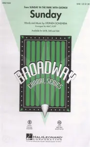 Stephen Sondheim: Sunday (Sunday In The Park With George) - SAB