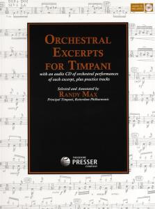 Randy Max: Orchestral Excerpts For Timpani