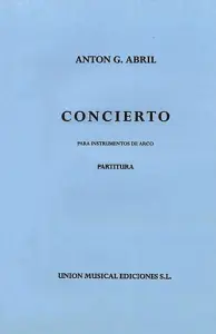 Abril, Ag Concierto Para Instrumentos De Arco M/s